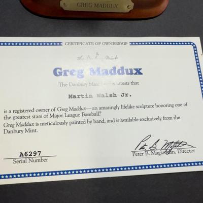 Danbury Mint - Greg Maddox