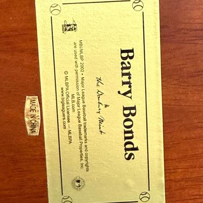 Danbury Mint - Barry Bonds