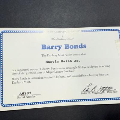 Danbury Mint - Barry Bonds