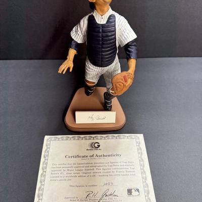 Yogi Berra Authentic Autographed Figurine