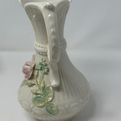 BELLEEK ABERDEEN PITCHER EWER VASE