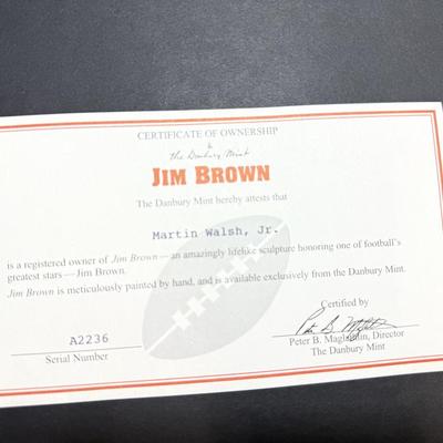 Danbury Mint - Jim Brown