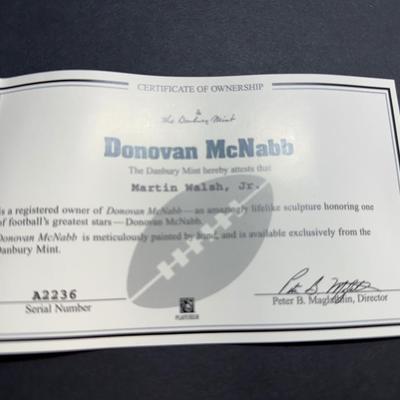 Danbury Mint - Donovan McNabb