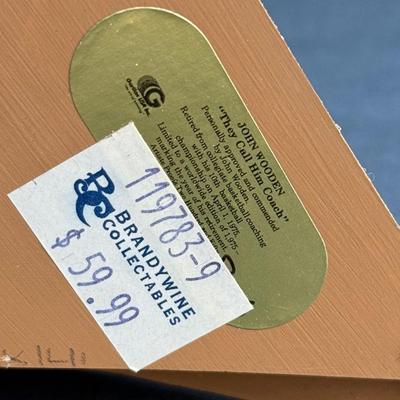 John Wooden Authentic Autographed Figurine