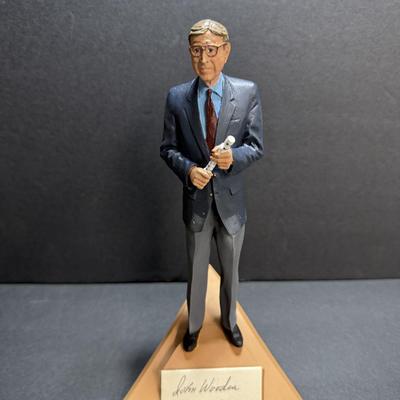 John Wooden Authentic Autographed Figurine