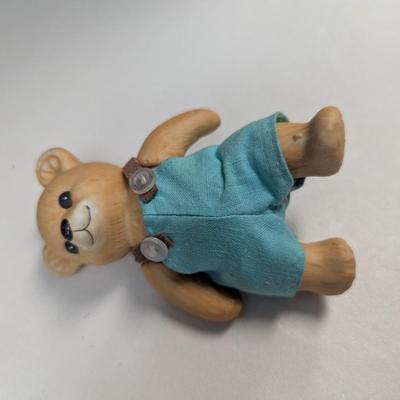 Bear Wear Lapel Pins - Cherished Teddies Porcelain Figures