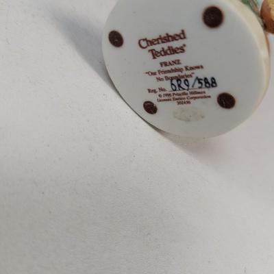 Bear Wear Lapel Pins - Cherished Teddies Porcelain Figures