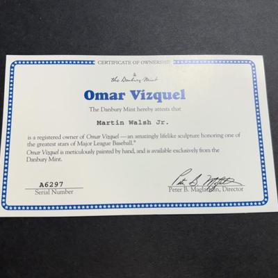 Danbury Mint - Omar Vizquel