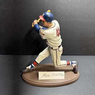 Eddie Mathew’s Authentic Autograph Figurine