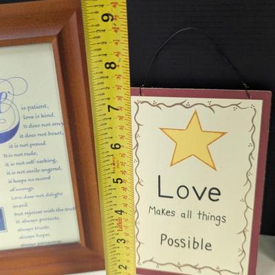 Romantic & Meanings Wall Decor