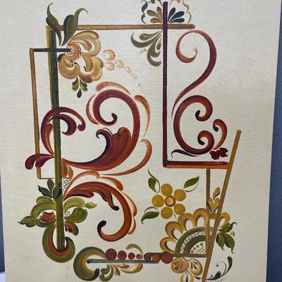 Carolyn Borgein painting