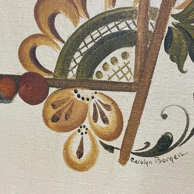 Carolyn Borgein painting