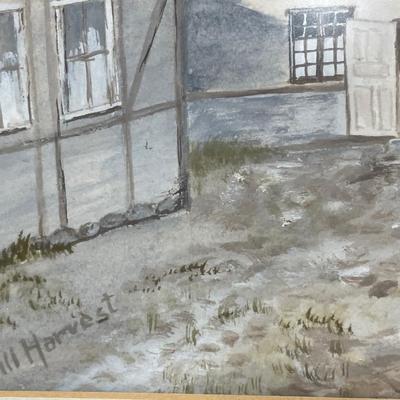 Bill Harvest Painting