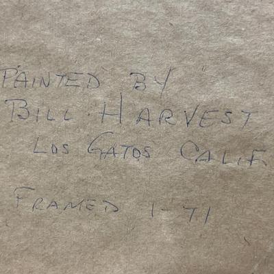 Bill Harvest Painting