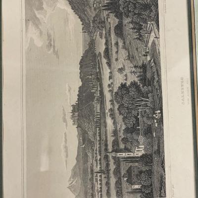 Vintage framed scenes framed in Austria