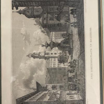 Vintage framed scenes framed in Austria