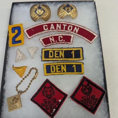 Cub Scout Tie Clasp & Patches