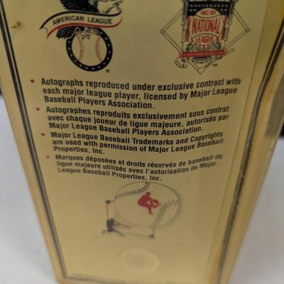 1995 World Series Autographed Reproduction Baseball Atlanta Braves