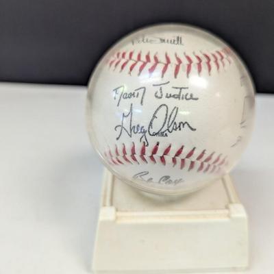 Reproduction Autographed Atlanta Braves Baseballs