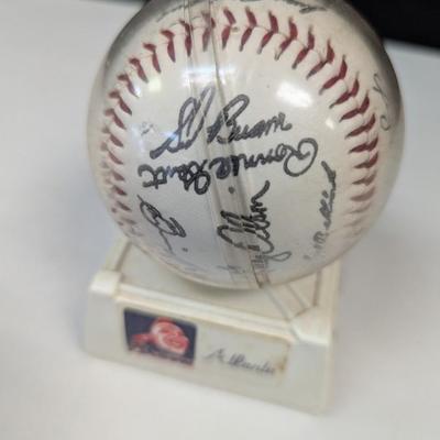 Reproduction Autographed Atlanta Braves Baseballs