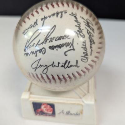 Reproduction Autographed Atlanta Braves Baseballs