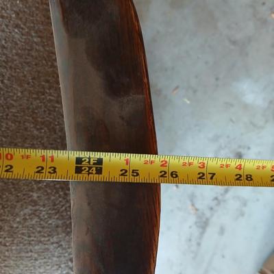 Antique dining room table with six matching chairs well over 100 years old!