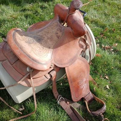 Denver Colorado saddlery Custom western saddle