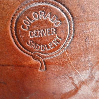 Denver Colorado saddlery Custom western saddle