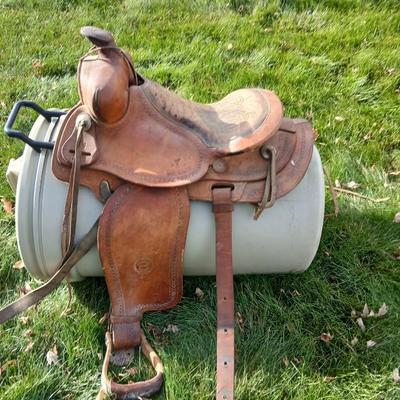 Denver Colorado saddlery Custom western saddle