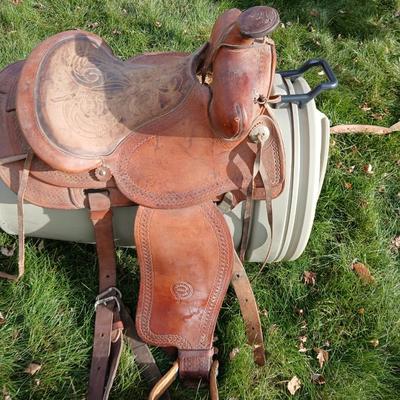 Denver Colorado saddlery Custom western saddle