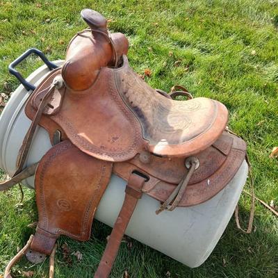 Denver Colorado saddlery Custom western saddle