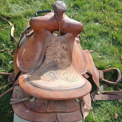 Denver Colorado saddlery Custom western saddle