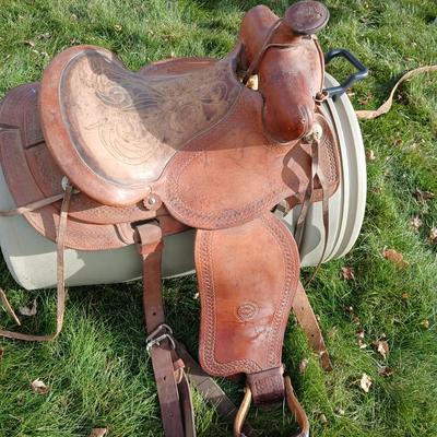 Denver Colorado saddlery Custom western saddle