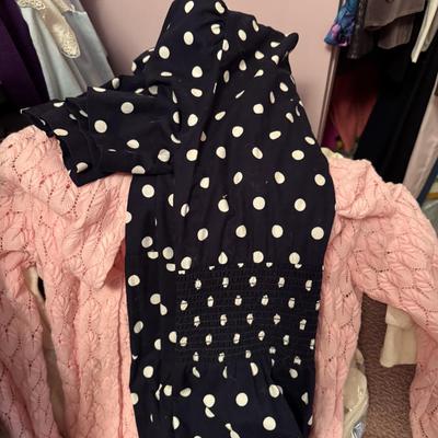 A Rack & a Closet Full of Ladies Clothing