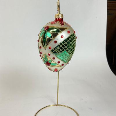 Z590 Lot of Poland Handblown Glass Ornaments