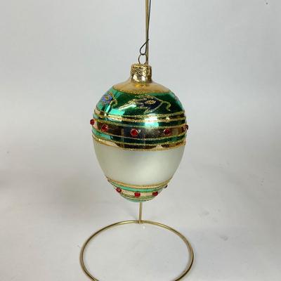 Z590 Lot of Poland Handblown Glass Ornaments