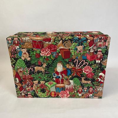 Z594 Christmas Ornament Storage Box