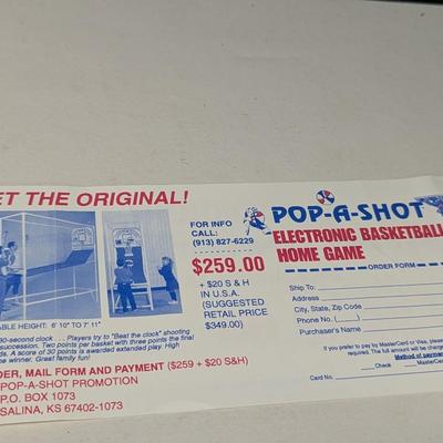 1995 Orville Redenbacher's Pop-A-Shot Mini Popcorn Game