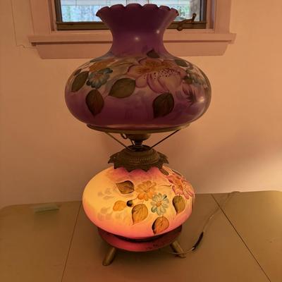 Vintage Gone with The Wind Lamp