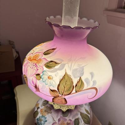 Vintage Gone with The Wind Lamp
