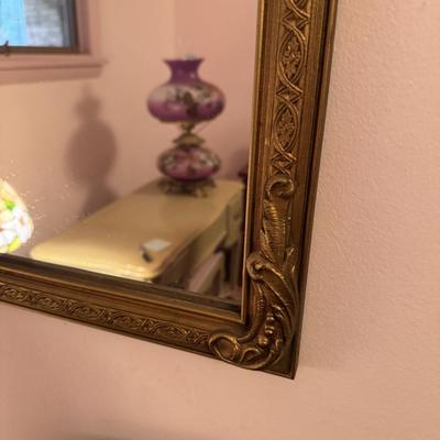 Vintage Gilded Wood Mirror