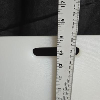 Cutting boards, Knives and nice plastic rubbermaid fresh works food storage containers