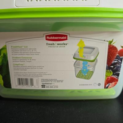 Cutting boards, Knives and nice plastic rubbermaid fresh works food storage containers