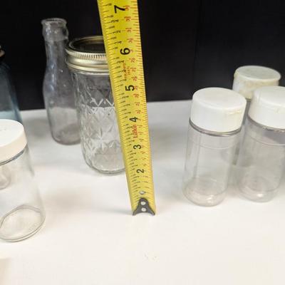 Various Sizes Of Bottles & Canning Jars