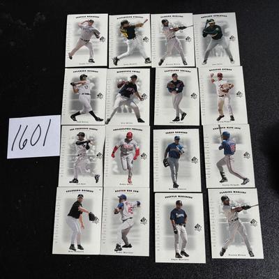 SB Authentic Baseball Cards
