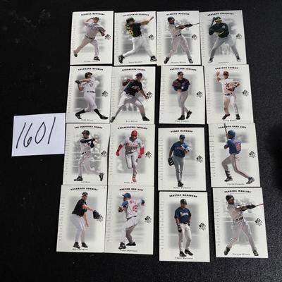SB Authentic Baseball Cards