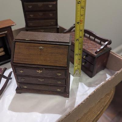 Vintage Wooden Dollhouse Furniture #6
