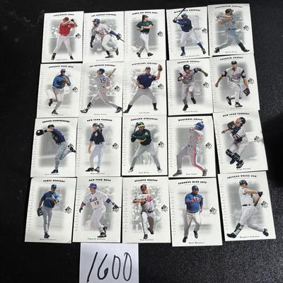 SP Authentic Baseball Cards