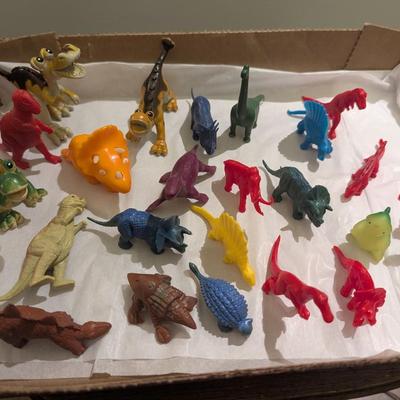 Plastic Dinosaurs Figures #1