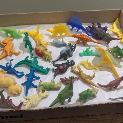 Plastic Dinosaurs Figures #2